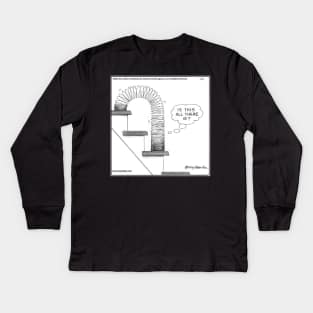 Existential crisis Kids Long Sleeve T-Shirt